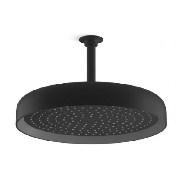 📦現貨發售📦 Kohler K-26292T-BL STATEMENT 單功能 14吋 圓形頭頂花灑 (霧黑色)